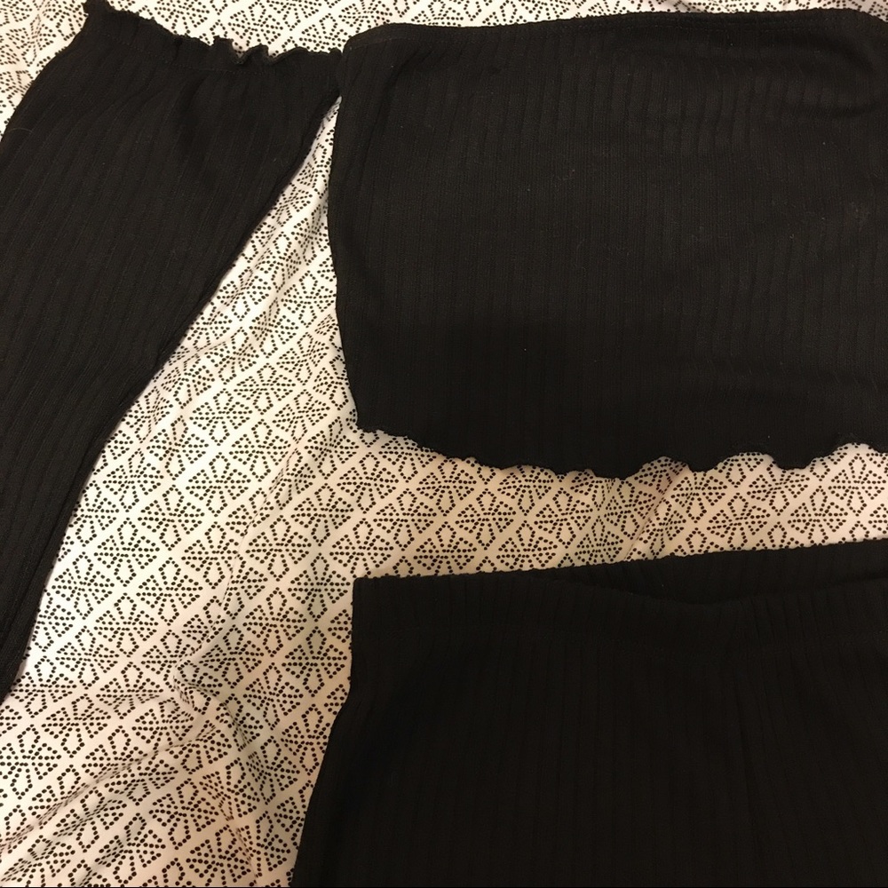 black two piece